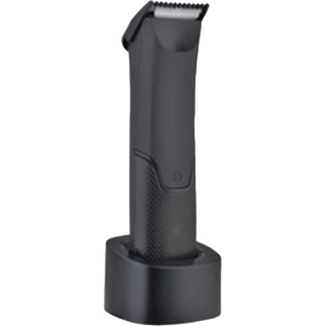 Tondeuse à cheveux électrique, épilation douce, lames étanches, portable, avec base de chargement. (1/5)