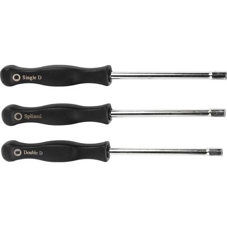 Outil de réglage du carburateur, poignée en plastique 3 pièces/kit tournevis de carburateur poignée marquée pour la réparation d'entretien (1/5)