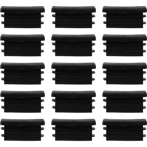 ABOOFAN Lot de 100 embouts carrés pieds meubles réduire le bruit (1/5)