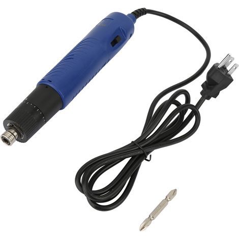 Tournevis électrique portatif 1/4" à mandrin droit avec couple réglable (prise US 110V) (1/5)