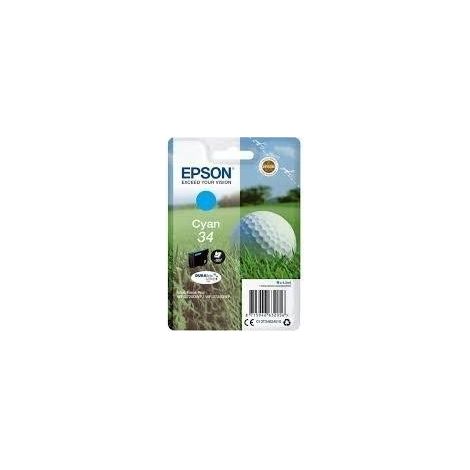 Epson Original 34 Tinte Golfball cyan, 300 Seiten