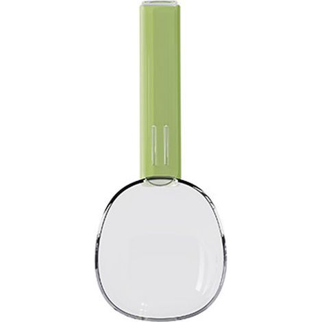 Cuillère À Nourriture pour Animaux Domestiques Cuisine Aliments Ménagers Grains Riz Tasse Mesurer avec Poignée Pinces De Scellage pour Collations Mesure De Cuisine Pelle Riz en (1/5)