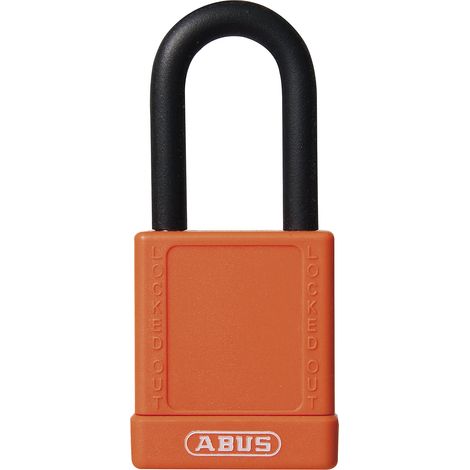 ABUS, Cadenas, Lock out, aluminium, 74/40, lot de 6, orange
