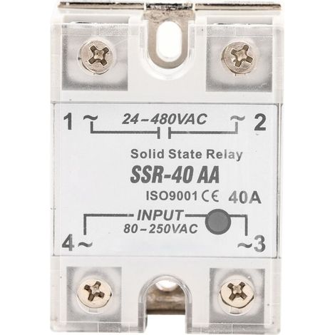 Fdit Solid State Relay 40a ACAC, Double Scr -pang, Optoisolator, Certiflifimy Cer (1/4)