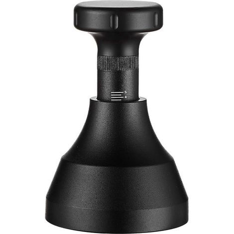 Nadel zum Drücken und Drehen für Kaffeepulver, Nadelspender für Maschine, Griff 58 mm, schwarz (1/5)
