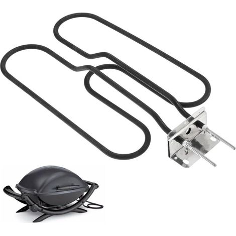 66631/65621 Ersatz-Heizelemente für Grills, kompatibel mit Weber Q140, Q1400, Ersatz-Heizelement für Grills, Heizrohr