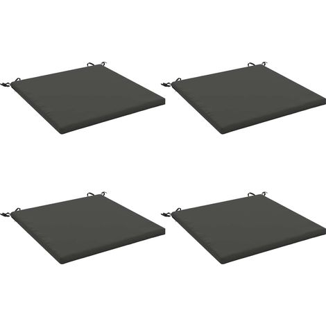 Coussins de siège 4 pièces SOEST 4 pc 100 % polyester vidaXL