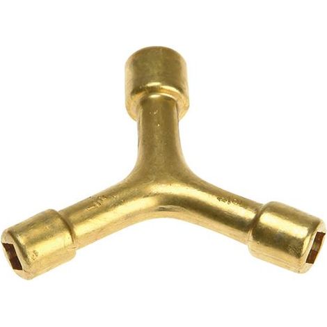 Monument Three-Legged Radiator Valve Key (Sizes 1/2", 3/4", 1") Model MON2056 / 2056D