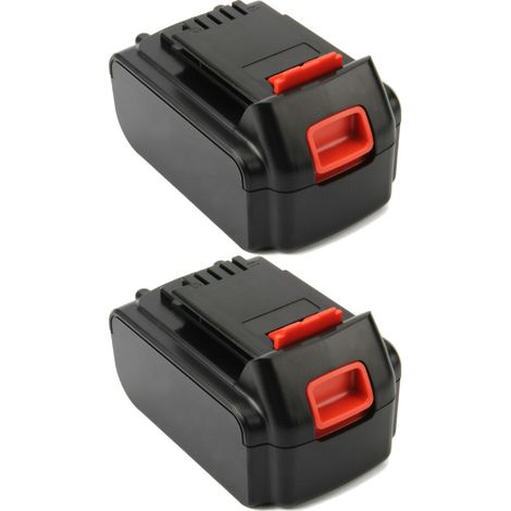 2x Li-Ion Akku für Black & Decker 18V / 20V Elektrowerkzeuge - ersetzt BL1518, BL2018, BL1518-XJ, BL2018-XJ, BL3018, BL4018, BL3020 - 18V / 3000mAh (1/3)