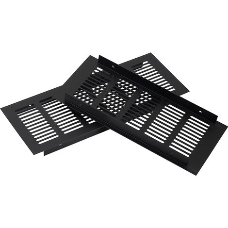 Jiajia AI, Grille D’aération en à Encastrer Grille de Ventilation, Aluminium, 4 Pièces pour jardin, terrasse e (1/5)