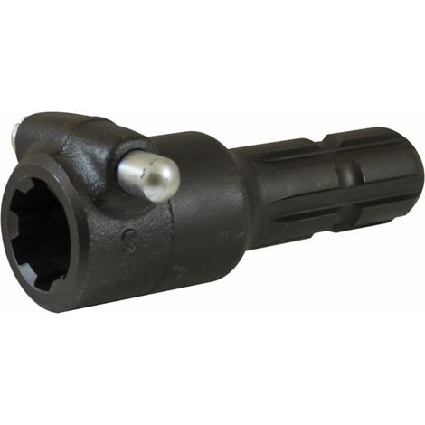 Riduzione per presa di forza 1" 3/8 Z6 con pulsante (1/2)