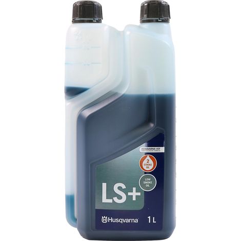 Huile Husqvarna LS+ Huile deux temps 1l 2 Stroke Oil / Low Smoke 578037002 Bouteille doseuse