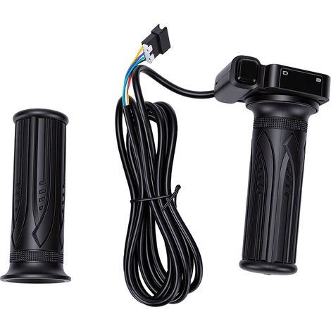 Remplacement complet de l'accélérateur à torsion pour poignée de vélo électrique DYU D3F D2F C3 C4 avec écran LCD C (1/5)
