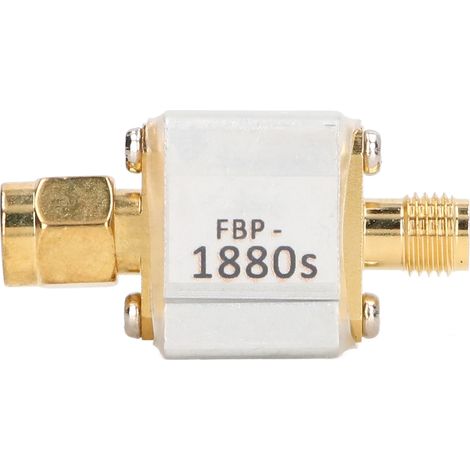Filtre passe-bande 1880MHz 50 Ohms avec interface SMA, 1DB SAW passe-bande pour système PCS (1/5)