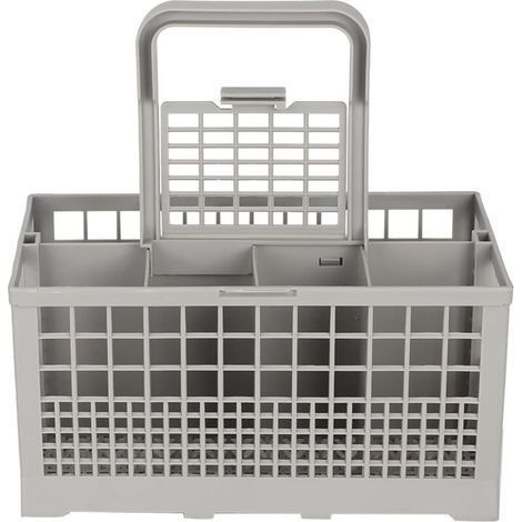 Panier pour Lave-Vaisselle, ABS Panier Universel pour Lave-Vaisselle, Boîte De Rangement De Remplacement De Couverts pour Lave-Vaisselle Polyvalent avec Poignée Universelle (240 X 135 X 123 mm) (1/5)