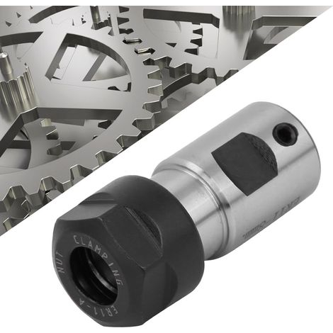 Porte-outil de fraisage à tige droite C16-ER11-35L pour CNC, mandrin à pince (8 mm) (1/5)
