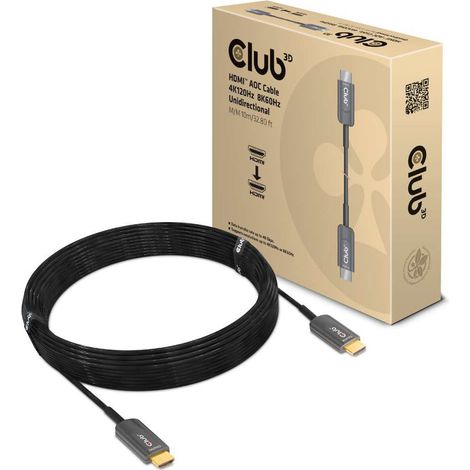 CÂBLE HDMI AOC HAUTE VITESSE 8K60HZ 4K120HZ 10M/ 32.80 PI M/M (1/4)