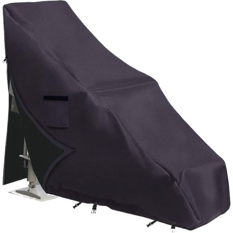 Housse pour fauteuil releveur de piscine Housse de protection imperméable Housse ajustée coupe vent pour fauteuils releveurs de piscine, idéale (1/5)