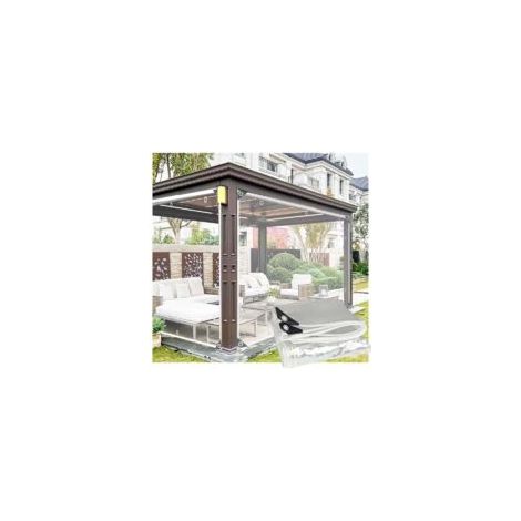 Bache Transparente avec Oeillets Imperméable 1.2mX2.9m, 0.35mm Personnalisable Bache de Protection Exterieur Transparente Bache de Serre de Jardin pour Mobilier de Jardin Plante (1/5)