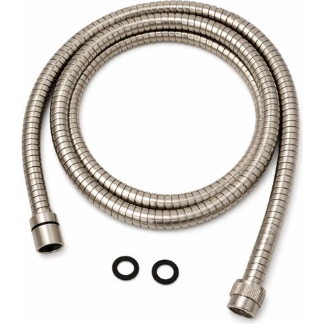 Flexible de douche en laiton 150 cm nickel brossé Sphera FLD155801NS Nickel satiné