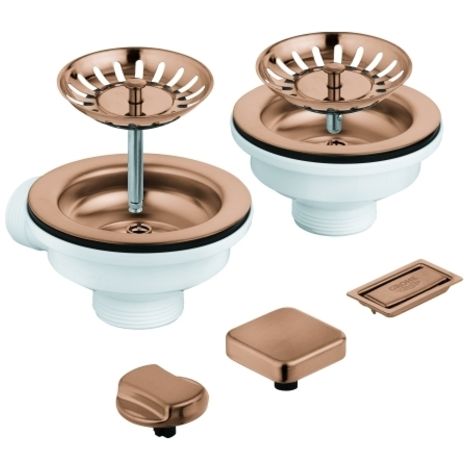 Juego de desagüe GROHE, con excéntrica, para Fregaderos de cocina