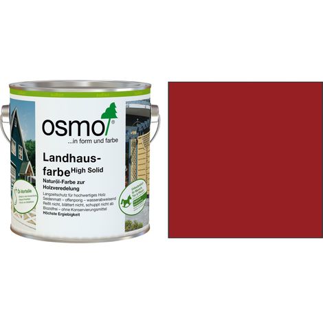 Osmo Landhausfarbe Nordisch Rot 0,75 l - 11400030