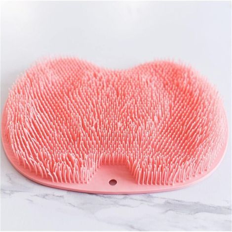 Fußmassagematte, Fußwaschbürstenmatte, Silikon-Badematte, Duschmassagematte, rutschfeste Badematte, rutschfeste Fußwaschmatte (Blau) (1/4)