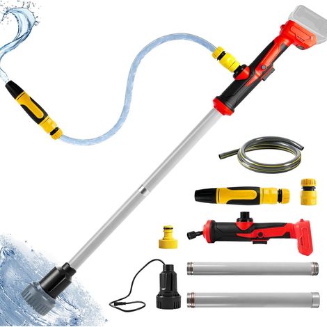 Wireless Water Transfer Pump for 18V (No Battery) 90L/min Portable Sump Pump 1.5m Hose (1/5)
