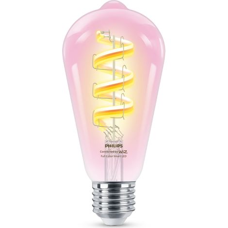 Philips Filament Transparente Smart-Glühbirne 40W Vintage
