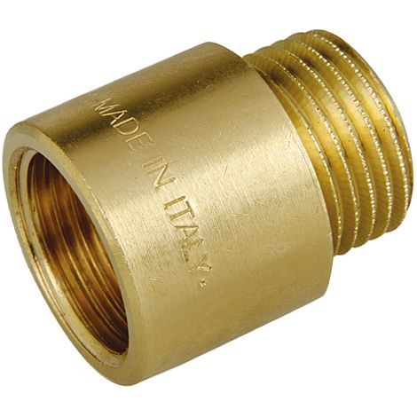 "PROLUNGA OTTONE GIALLO 1/2""x20 mm"