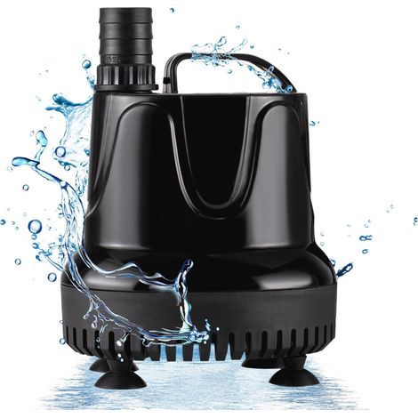 Pompe à eau pour aquarium, mini pompe submersible ultra silencieuse de 600 l/h et 18 W (1/4)