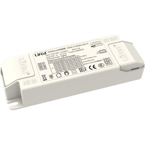 Driver LIFUD Dimmable Zigbee 220-240V No Flicker Sortie 25-42V 40 W