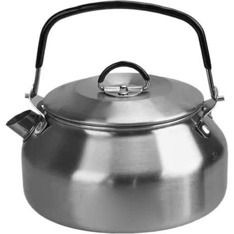 Bouilloire - Acier Inoxydable 304 - 0.8 L - Pliable - Portable - Pour Camping Bureau Cuisine Voyage - 1 Pièce (1/5)