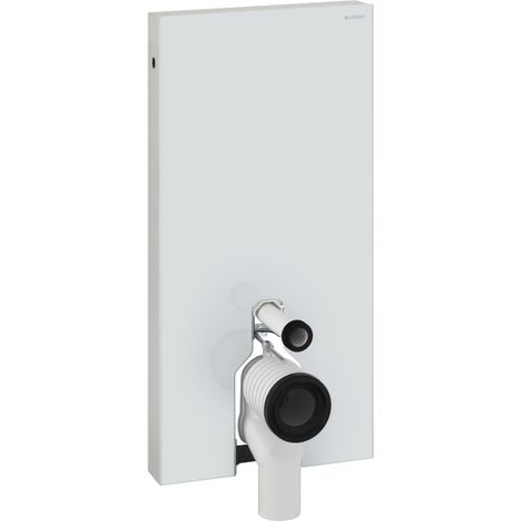 Panneau sanitaire Geberit Monolith pour WC au sol, 101 cm - Blanc (1/5)