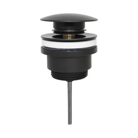 PILETTA CLICK CLACK CON VITE CENTRALE- Nero Opaco- GOPLA- pezzi 1