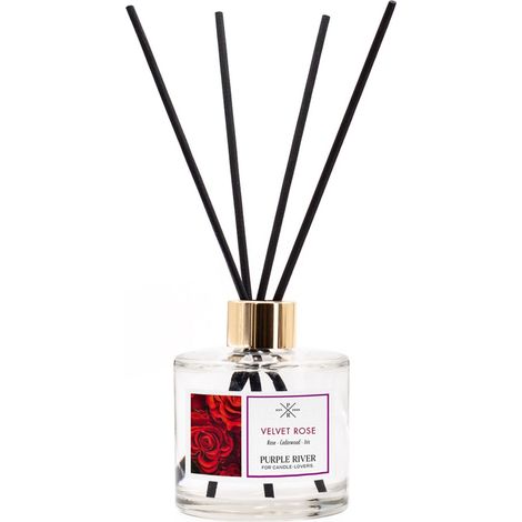 Diffusore di fragranza a bastoncini in vetro da 100 ml - Fragranza a lunga durata