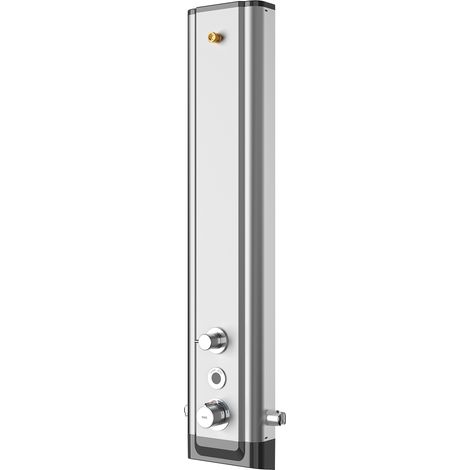 KWC AR DUPA, F5, elek., Edelstahl, Therm.,  Umst Kopf-Handbrause, für Batt./Netzteil