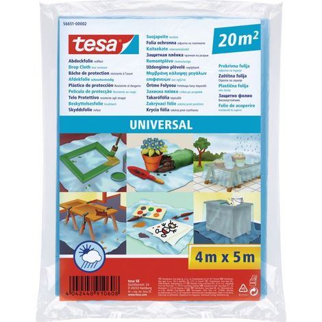 Plastico cubretodo protector tesa tape 5 x 4 m (1/2)