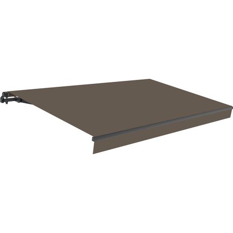Smartsun Manuelle Markise Classic Dark 3x2 Taupe Außenmarkise Polyestergewebe (1/4)