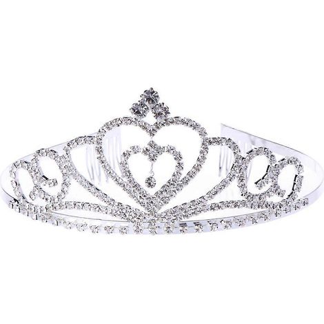 Einfacher Herz-Haarkamm, seitlicher Haarkamm, Hochzeitshaarkamm, Damen- und Mädchen-Dekorationskämme (1/4)
