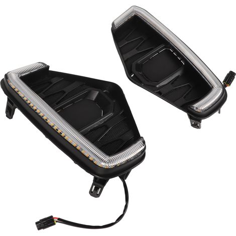 2 Feux Diurnes LED Clignotant Anti-Brouillard 12V Compatible Nissan Navara NP300 2020-2022, Lampe de Jour Remplacement (1/5)