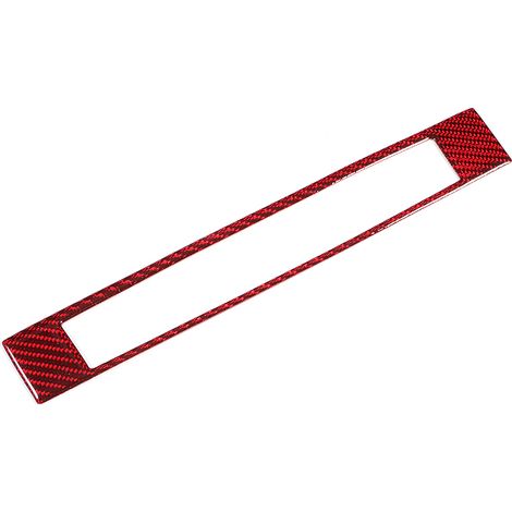 Cadre de commande centrale gauche en fibre de carbone pour Subaru BRZ - Décoration intérieure de voiture (1/5)