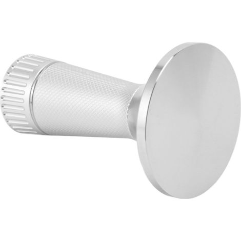 Ensemble tasseur à café 2 en 1 en acier inoxydable, aiguille de distribution de 58,3 mm, couleur argent. (1/5)