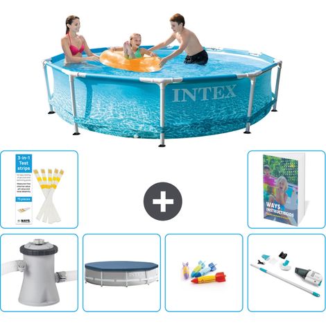 Frame Pool Rund - 305x76 cm - 7-teilig S269