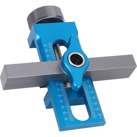 Repère de pose pour porte de meuble équerre de montage réglable alliage d'aluminium outil de positionnement menuiserie niveau armoire (1/5)