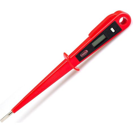 Tournevis Digital Testeur De Tension 12v 220v Ac Dc