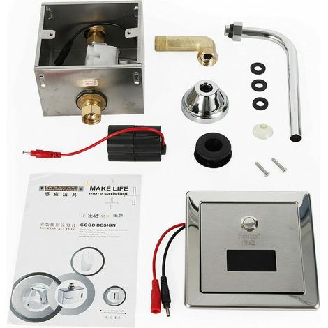 Automatisch Toilette Infrarot Sensor Urinal Spülung Bad Urinalspüler Spülventil (1/5)