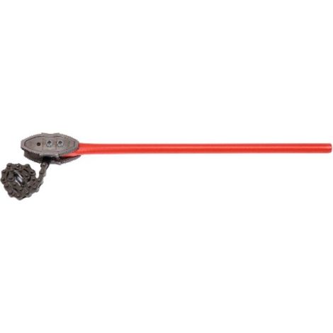 Pince à tube pour chaînes HEAVY DUTY longueur totale 690 mm, ouverture de serrage 73 mm, pour tubes de 2 1/2 pouces