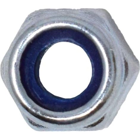 Metalmate Type T Nylon Insert Nuts M3 Zinc Plated - Box 100