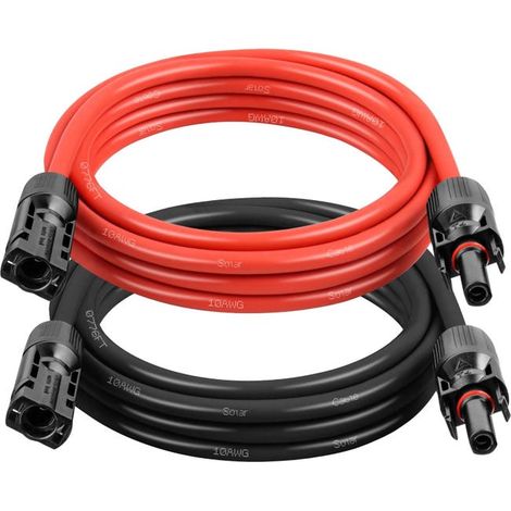 Rallonge de cellule solaire avec connecteur MC4 5 m (1/5)
